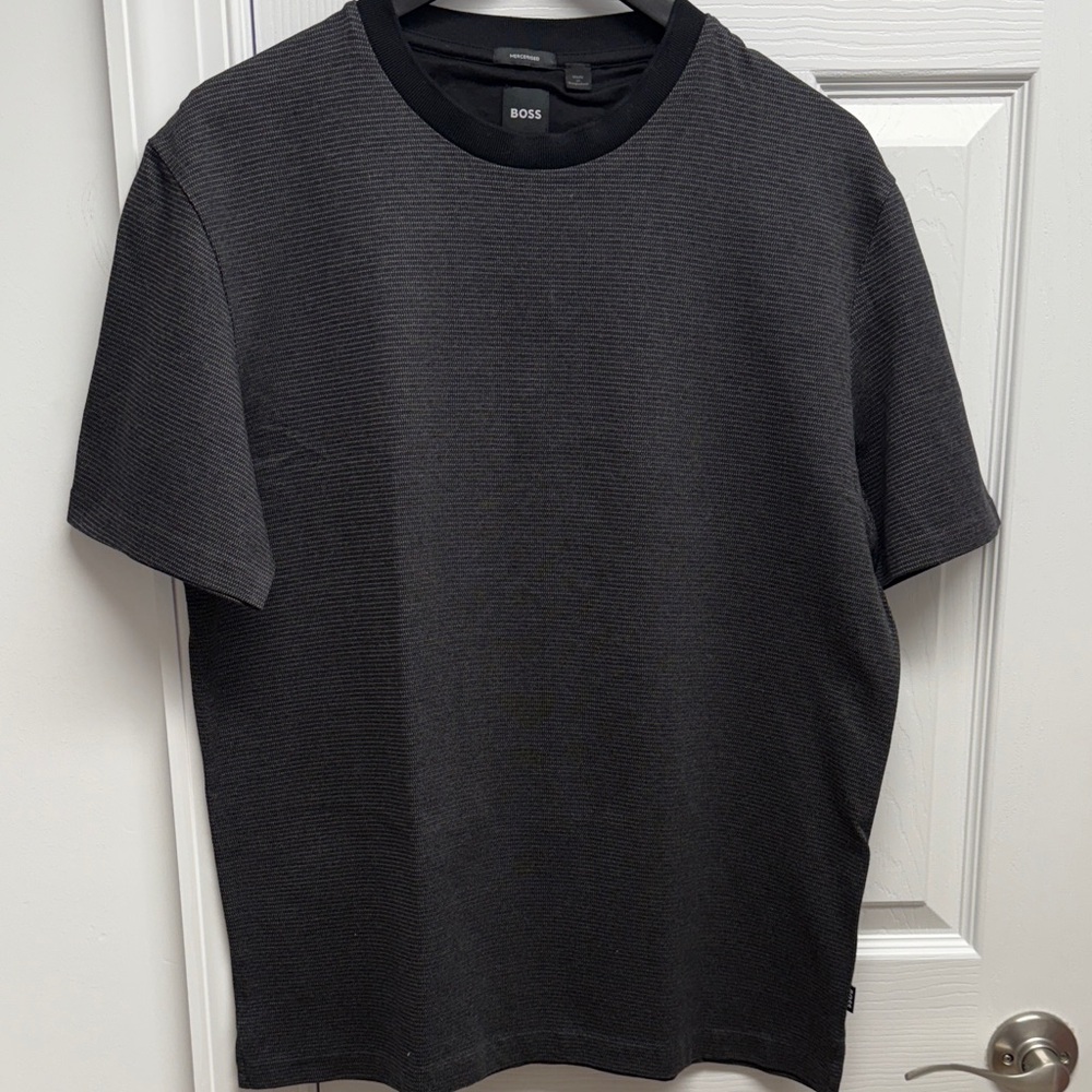 BOSS Charcoal Short Sleeve Tee